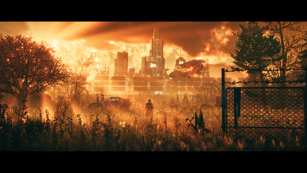 REPLACED game action sequence featuring R.E.A.C.H combat abilities